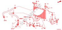 KUEHLERSCHLAUCH/RESERVETANK(L4) für Honda ACCORD 2.4 LX 4 Türen 5 gang automatikgetriebe 2011