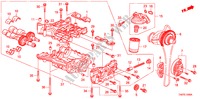 OELPUMPE(L4) für Honda ACCORD 2.4 EX 4 Türen 5 gang automatikgetriebe 2011