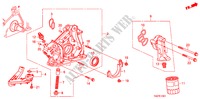 OELPUMPE(V6) für Honda ACCORD 3.5 LX 4 Türen 5 gang automatikgetriebe 2009