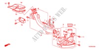 RESONATORKAMMER(L4) für Honda ACCORD 2.4 LX 4 Türen 5 gang automatikgetriebe 2010