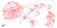 SCHALTGABEL(L4) für Honda ACCORD 2.4 LX 4 Türen 5 gang-Schaltgetriebe 2008