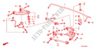 UNTERER ARM, HINTEN für Honda ACCORD 2.4 LX 4 Türen 5 gang automatikgetriebe 2010