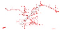 UNTERER ARM, VORNE für Honda ACCORD 2.4 EX 4 Türen 5 gang automatikgetriebe 2011