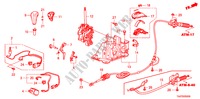 WAHLHEBEL für Honda ACCORD 3.5 EX 4 Türen 5 gang automatikgetriebe 2011