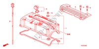 ZYLINDERKOPFDECKEL(L4) für Honda ACCORD 2.4 LX 4 Türen 5 gang automatikgetriebe 2008