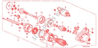 ANLASSER(DENSO)(L4) für Honda ACCORD 2.4 EX 2 Türen 5 gang automatikgetriebe 2011