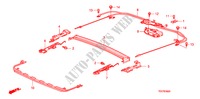 DACHGLEITTEILE für Honda ACCORD V6 EX 2 Türen 5 gang automatikgetriebe 2009