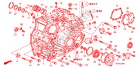 GETRIEBEGEHAEUSE(V6) für Honda ACCORD V6 EX 2 Türen 5 gang automatikgetriebe 2011
