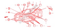 GUMMITUELLE(UNTEN) für Honda ACCORD 2.4 EX 2 Türen 5 gang automatikgetriebe 2010