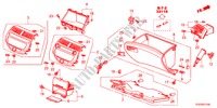 INSTRUMENTENBRETT(BEIFAHRERSEITE) für Honda ACCORD 2.4 EX 2 Türen 5 gang automatikgetriebe 2009
