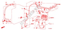 KLIMAANLAGE(SCHLAEUCHE/LEITUNGEN)(V6) für Honda ACCORD V6 EXG 2 Türen 5 gang automatikgetriebe 2011