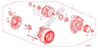 LICHTMASCHINE(DENSO)(V6) für Honda ACCORD V6 EXG 2 Türen 5 gang automatikgetriebe 2011
