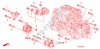 MOTORHALTERUNG(L4) für Honda ACCORD 2.4 EX 2 Türen 5 gang automatikgetriebe 2009