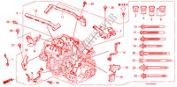 MOTORKABELBAUM(V6) für Honda ACCORD V6 EX 2 Türen 5 gang automatikgetriebe 2009