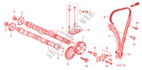 NOCKENWELLE/NOCKENWELLENKETTE(L4) für Honda ACCORD 2.4 EXG 2 Türen 5 gang automatikgetriebe 2011
