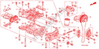 OELPUMPE(L4) für Honda ACCORD 2.4 EXG 2 Türen 5 gang automatikgetriebe 2011