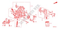 OELPUMPE(V6) für Honda ACCORD V6 EXG 2 Türen 5 gang automatikgetriebe 2011