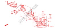 RESONATORKAMMER(L4) für Honda ACCORD 2.4 EXG 2 Türen 5 gang automatikgetriebe 2008