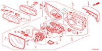 SPIEGEL für Honda ACCORD 2.4 EX 2 Türen 5 gang automatikgetriebe 2010