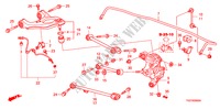 UNTERER ARM, HINTEN für Honda ACCORD V6 EXG 2 Türen 5 gang automatikgetriebe 2011