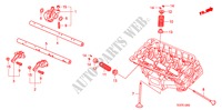VENTIL/KIPPHEBEL(HINTEN)(V6) für Honda ACCORD V6 EXG 2 Türen 5 gang automatikgetriebe 2009