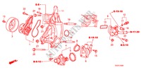 WASSERPUMPE(L4) für Honda ACCORD 2.4 EXG 2 Türen 5 gang automatikgetriebe 2010