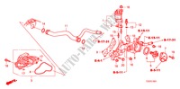 WASSERPUMPE(V6) für Honda ACCORD V6 EX 2 Türen 5 gang automatikgetriebe 2011