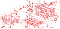 ZYLINDERBLOCK/OELWANNE(L4) für Honda ACCORD 2.4 EXG 2 Türen 5 gang automatikgetriebe 2009