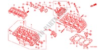 ZYLINDERKOPF, HINTEN(V6) für Honda ACCORD V6 EXG 2 Türen 5 gang automatikgetriebe 2011