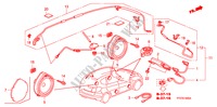 ANTENNE/LAUTSPRECHER für Honda JAZZ 1.4 LS 5 Türen 5 gang-Schaltgetriebe 2009