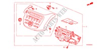 AUDIOEINHEIT(LH) für Honda JAZZ 1.4 LS 5 Türen 5 gang-Schaltgetriebe 2009