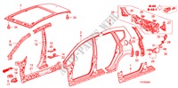 AUSSENBLECHE/TAFEL, HINTEN für Honda JAZZ 1.4 LS 5 Türen 5 gang-Schaltgetriebe 2009