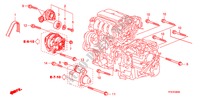 AUTOMATISCHE SPANNVORRICHTUNG für Honda JAZZ 1.4 LS 5 Türen 5 gang-Schaltgetriebe 2009