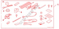 FR PARKING SENSOR ATT KTLHD für Honda JAZZ 1.4 LS 5 Türen 5 gang-Schaltgetriebe 2009