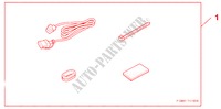 HDD NAVI IPOD CORD für Honda JAZZ 1.4 LS 5 Türen 5 gang-Schaltgetriebe 2009