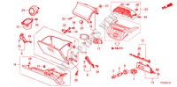 INSTRUMENTENBRETT(BEIFAHRERSEITE) (RH) für Honda JAZZ 1.2 SE   TEMP TIRE 5 Türen 5 gang-Schaltgetriebe 2009