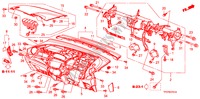 INSTRUMENTENBRETT(RH) für Honda JAZZ 1.4 EXCL TEMP TIRE 5 Türen Intelligent Schaltgetriebe 2009