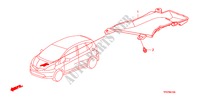 KUEHLLEITUNGSKANAL für Honda JAZZ 1.4 LS 5 Türen 5 gang-Schaltgetriebe 2009