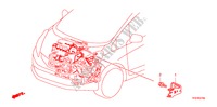 MOTORKABELBAUM, STREBE für Honda JAZZ 1.4 LS 5 Türen 5 gang-Schaltgetriebe 2009