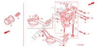 OELPUMPE/OELSIEB für Honda JAZZ 1.4 LS 5 Türen 5 gang-Schaltgetriebe 2009