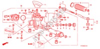 SERVOLENKGETRIEBE(EPS) (RH) für Honda JAZZ 1.2 SE   TEMP TIRE 5 Türen 5 gang-Schaltgetriebe 2009