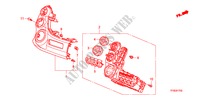 AUTO AIR CONDITIONERCONTROL(LH) für Honda JAZZ 1.4 LSH  DAY LIGHT 5 Türen 5 gang-Schaltgetriebe 2010