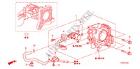 DROSSELKLAPPENGEHAEUSE für Honda JAZZ 1.5 EXE 5 Türen 5 gang automatikgetriebe 2010