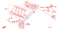 ENTLUEFTUNGSROHR für Honda JAZZ 1.5 EX 5 Türen 5 gang automatikgetriebe 2010