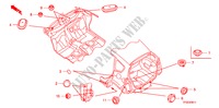 GUMMITUELLE(HINTEN) für Honda JAZZ 1.2 SE 5 Türen 5 gang-Schaltgetriebe 2010