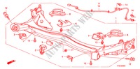 HINTERRADACHSE für Honda JAZZ 1.5 EXT 5 Türen 5 gang automatikgetriebe 2010