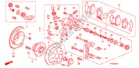HINTERRADBREMSE(SCHEIBE) für Honda JAZZ 1.4 LS 5 Türen Intelligent Schaltgetriebe 2010