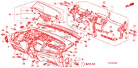 INSTRUMENTENBRETT(LH) für Honda JAZZ 1.2 SE   TEMP TIRE 5 Türen 5 gang-Schaltgetriebe 2010