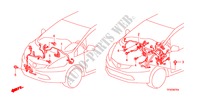 KABELBAUM(LH)(3) für Honda JAZZ 1.2 LSE  TEMP TIRE 5 Türen 5 gang-Schaltgetriebe 2010