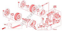 KLIMAANLAGE(KOMPRESSOR) für Honda JAZZ 1.5 EXE 5 Türen 5 gang-Schaltgetriebe 2010